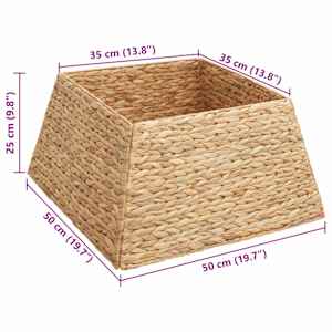 Vánoční obojek na stromek Hnědá 50 x 50 x 25 cm Vodní hyacint - obrázek 7