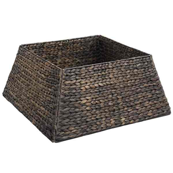 vidaXL J&otilde;ulupuukaelus Kandiline Must 60 x 60 x 28 cm Vesih&uuml;atsint