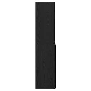 Vysoký bufet Černý dub 80 x 42,5 x 185 cm kompozitní dřevo - obrázek 7