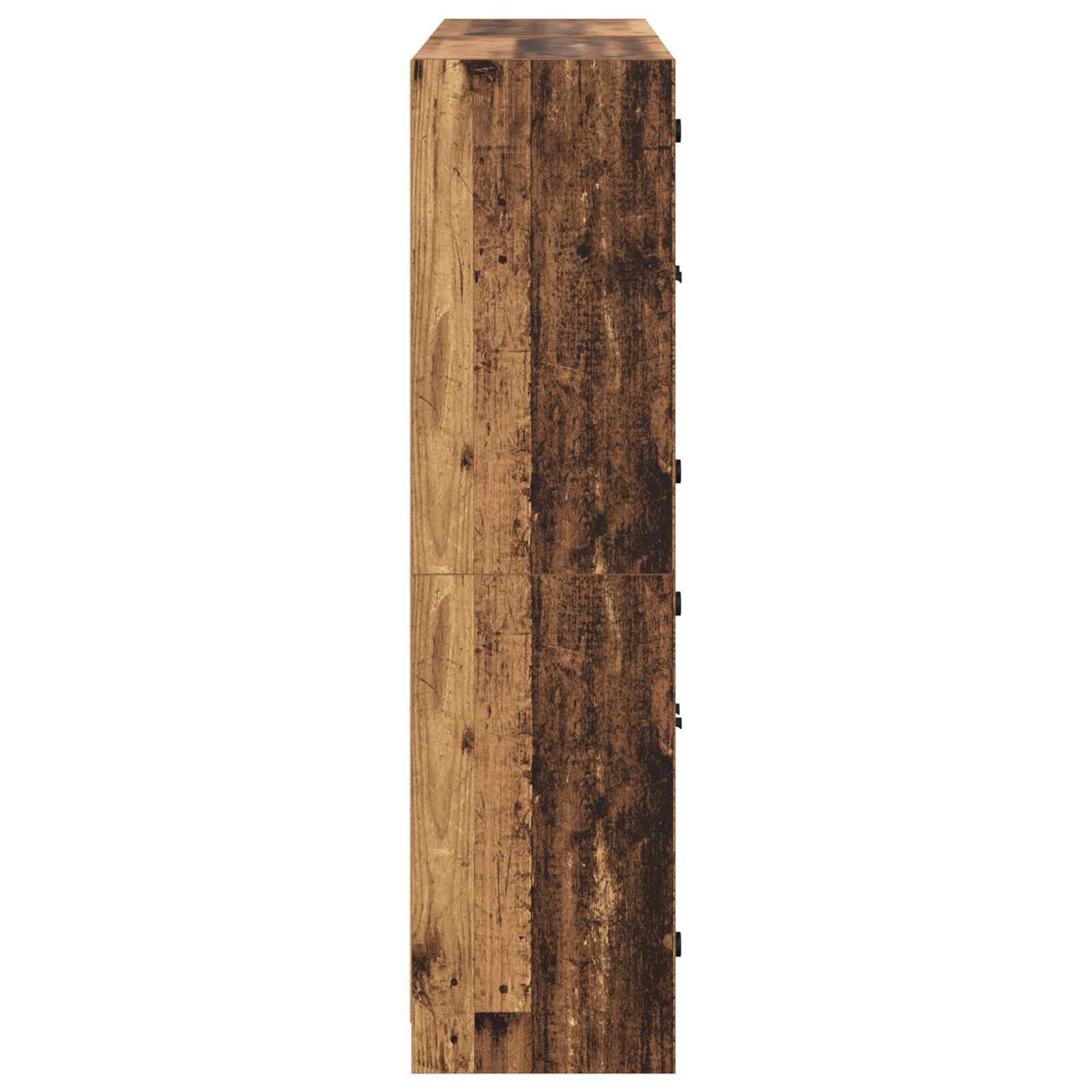 Vysoký bufet 2 pcs Staré dřevo 68 x 37 x 142 cm3402644