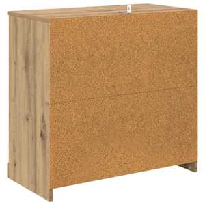 Konzole 2 ks Artisanový dub 70 x 35,5 x 67,5 cm - obrázek 9