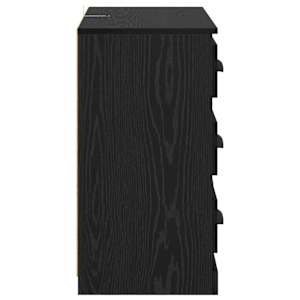 Konzole 2 pcs Černý dub 70 x 35,5 x 67,5 cm kompozitní dřevo - obrázek 8
