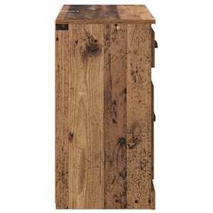 Konzole 2 pcs Staré dřevo 70 x 35,5 x 67,5 cm kompozitní dřevo - obrázek 8