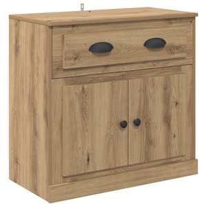 Konzole 2 pcs Artisanový dub 70 x 35,5 x 67,5 cm - obrázek 7