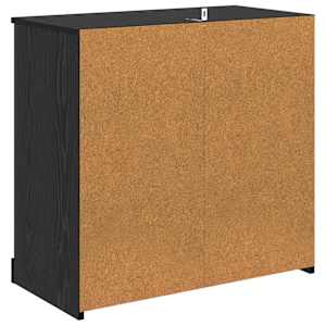 Konzole 2 pcs Černý dub 70 x 35,5 x 67,5 cm kompozitní dřevo - obrázek 9