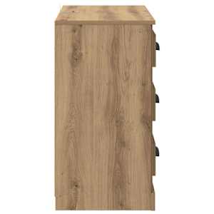Konzole 2 pcs Artisanový dub 70 x 35,5 x 67,5 cm - obrázek 8