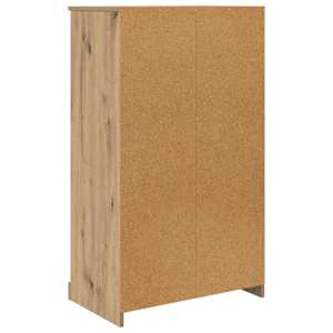 Vysoký bufet se zásuvkou 3 pcs Artisanový dub kompozitní dřevo - obrázek 11