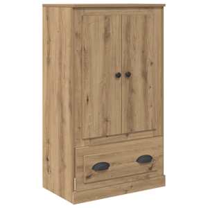 Vysoký bufet 3 pcs Artisanový dub 132 x 35,5 x 103,5 cm - obrázek 7