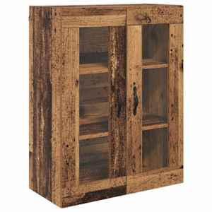 Nástěnné skříně 2 pcs Staré dřevo 69,5 x 34 x 90 cm - obrázek 7