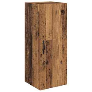 Vysoký bufet Staré dřevo 34,5 x 34 x 90 cm kompozitní dřevo - obrázek 7