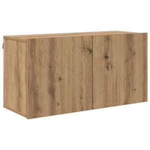 Nástěnná skříňka na TV 5 pcs Artisanový dub kompozitní dřevo - obrázek 7