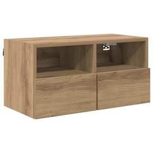 Nábytkové stěny pro TV 4 pcs Artisanový dub kompozitní dřevo - obrázek 6