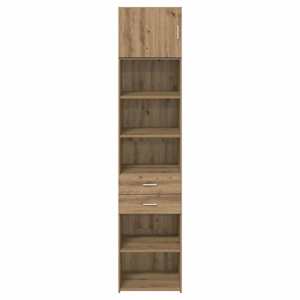 Vysoký bufet Artisanový dub 50 x 42,5 x 225 cm kompozitní dřevo - obrázek 6