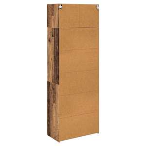 Úložná skříňka Staré dřevo 80 x 42,5 x 225 cm kompozitní dřevo - obrázek 8