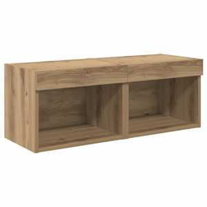 Nábytkové stěny pro TV 8 pcs Artisanový dub kompozitní dřevo - obrázek 6