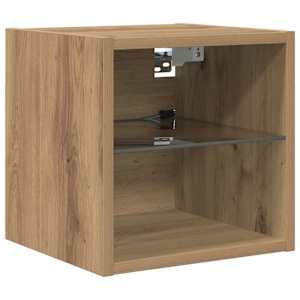 Nábytkové stěny pro TV 6 pcs Artisanový dub kompozitní dřevo - obrázek 8