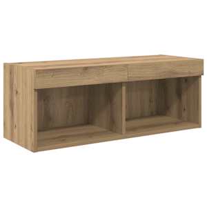 Nábytkové stěny pro TV 6 pcs Artisanový dub kompozitní dřevo - obrázek 10
