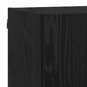 TV nástěnné jednotky s LED 5 pcs Černý dub 40,5 x 30 x 90 cm - obrázek 11
