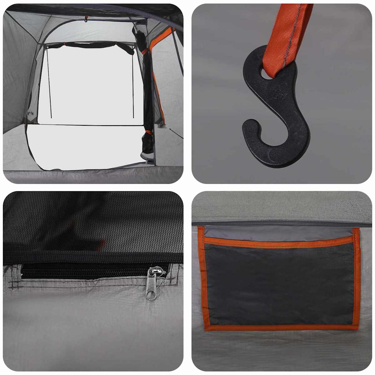 Tunneltelt 361 x 235 x 152 cm - Billede 9