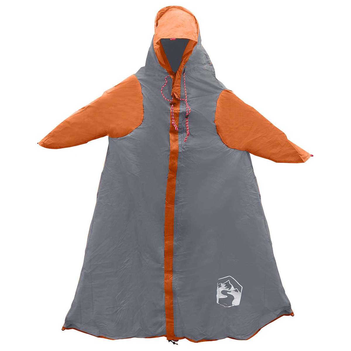 2-i-1 regnponcho med hætte 262 x 126 x 130 cm - Billede 4