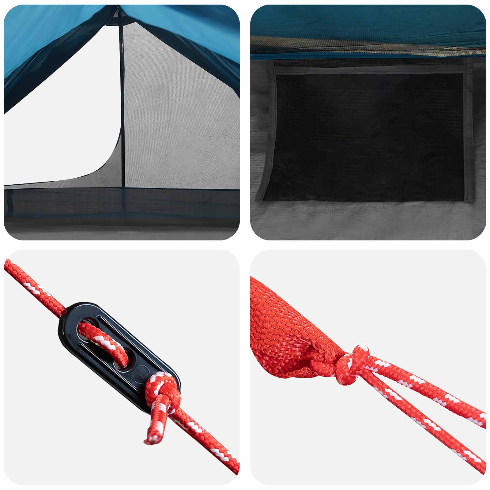 Šotor za pohodništvo Modra 222 x 85 x 125 cm - slika 11