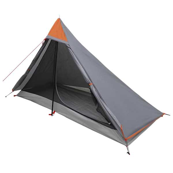 vidaXL Seljakotitelk 222 x 85 x 125 cm Hall ja oranž