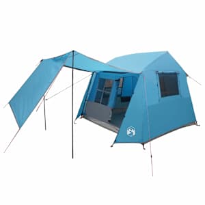 vidaXL Tunnelitelk 275 x 240 x 200 cm Sinine 185T Pol&uuml;ester PU-kattega