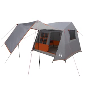 vidaXL Tunnelitelk 275 x 240 x 200 cm Hall ja oranž