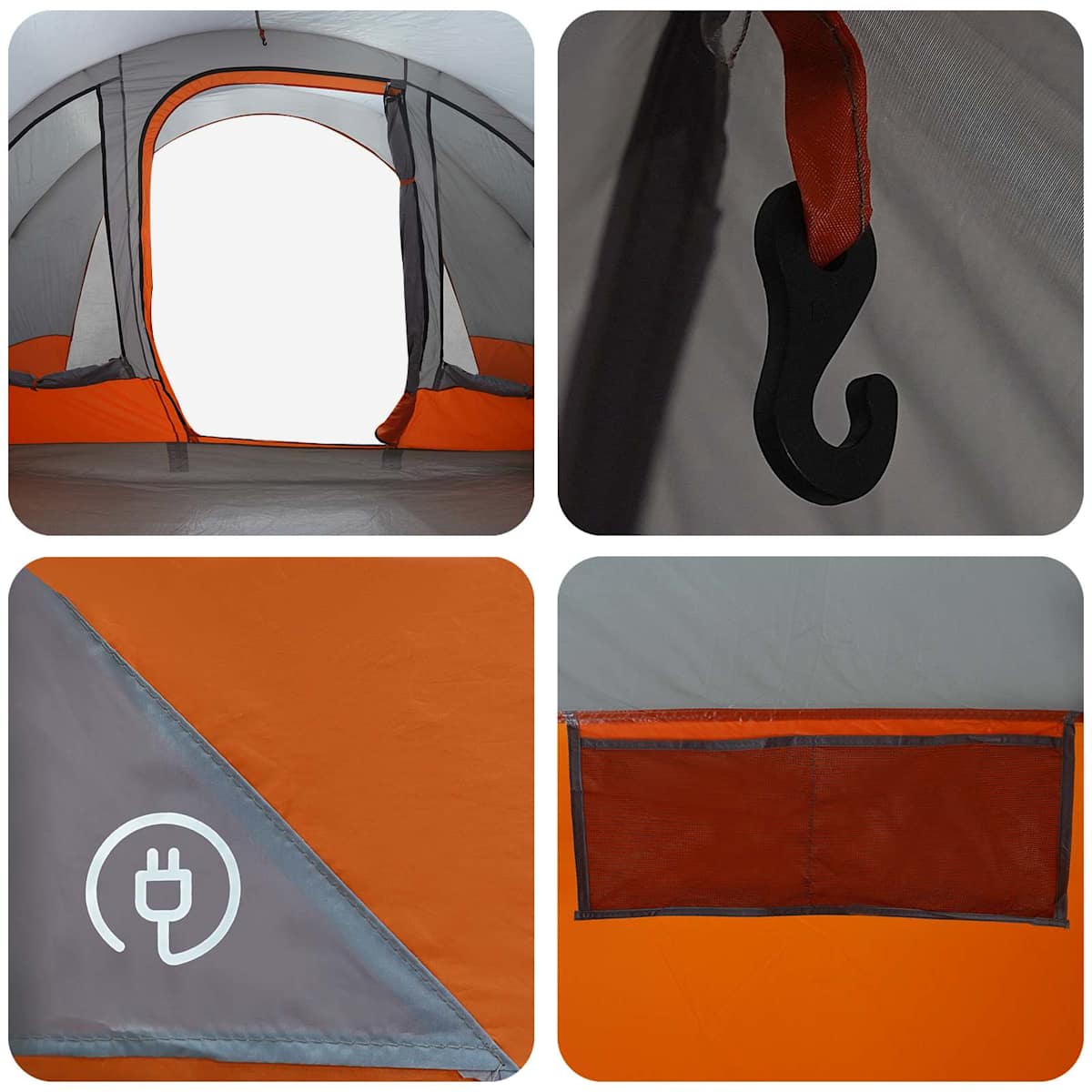 Tunneltelt 560 x 395 x 212 cm - Billede 9