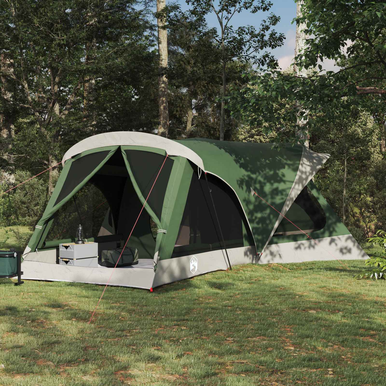 vidaXL Cort de Familie Verde 550 x 555 x 208 cm