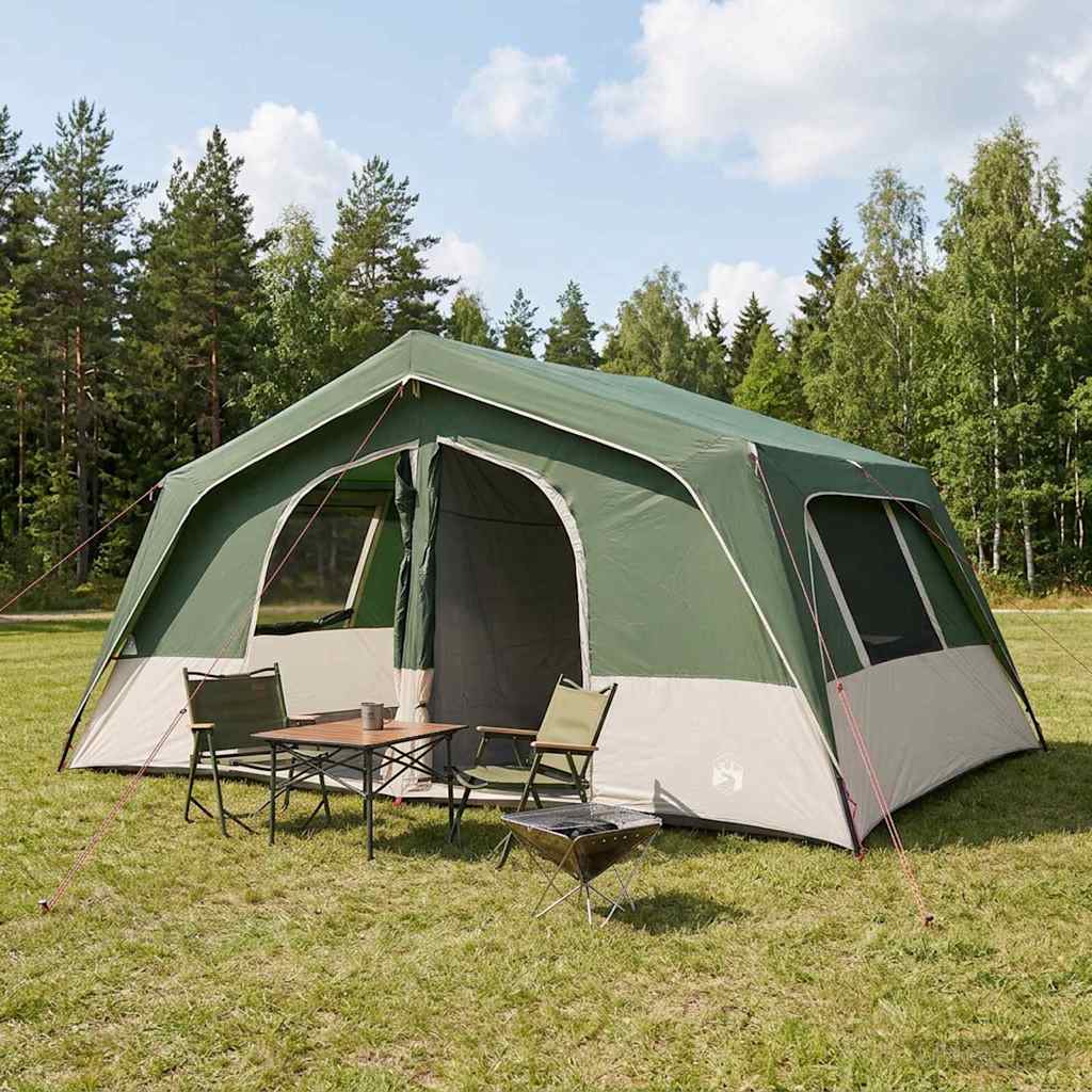 vidaXL Familjet&auml;lt Gr&ouml;n 533 x 312 x 230 cm