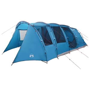 vidaXL Tunnelitelk 675 x 392 x 210 cm Sinine 185T Pol&uuml;ester PU-kattega
