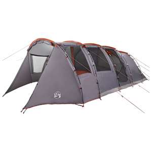 vidaXL Tunnelitelk 675 x 392 x 210 cm Hall ja oranž