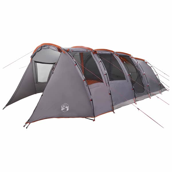 vidaXL Tunnelitelk 675 x 392 x 210 cm Hall ja oranž