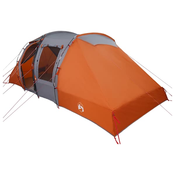 vidaXL Kohene Telk 524 x 232 x 192 cm Hall ja oranž