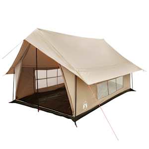 vidaXL Kabintelk Kreemjas 340 x 246 x 210 cm Puuvillasegu