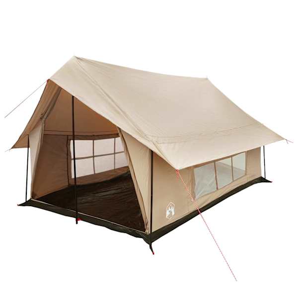 vidaXL Kabintelk Kreemjas 340 x 246 x 210 cm Puuvillasegu