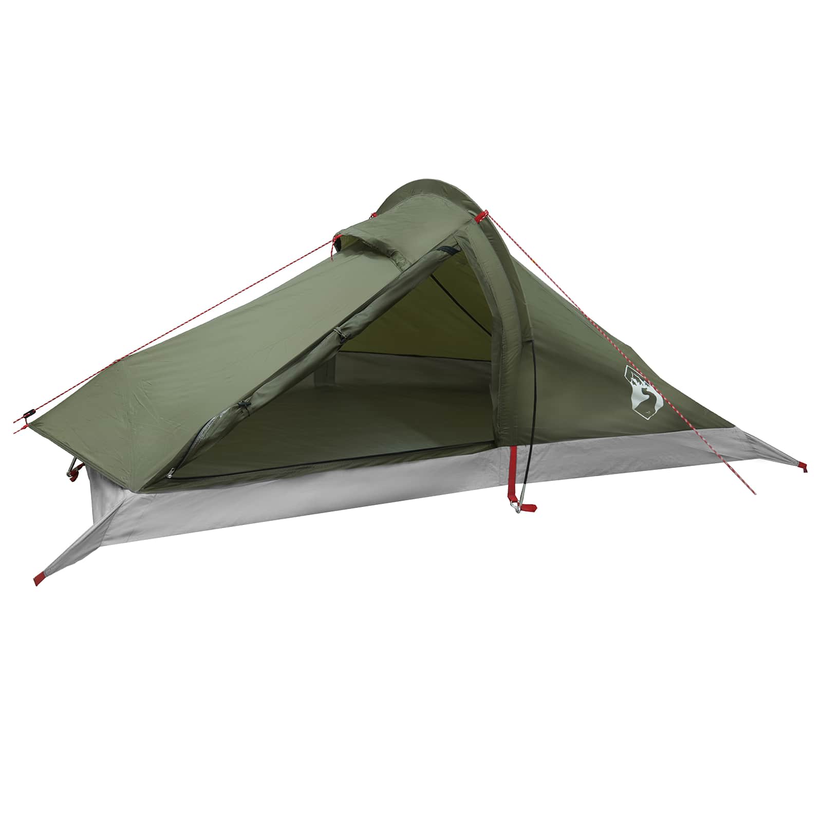 vidaXL Cort de backpacking Verde măsliniu 4 persoane