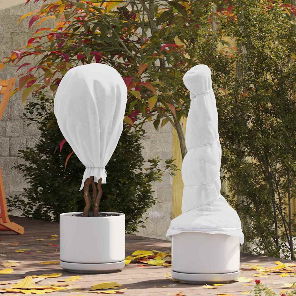 Accesorii gazon grădina - Fleece de Protecție pentru Plante împotriva Înghețului Alb