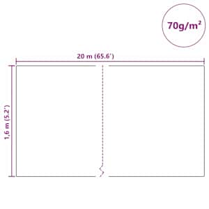 Fleece pro ochranu rostlin před mrazem Bílá 20 x 1,6 m - obrázek 12