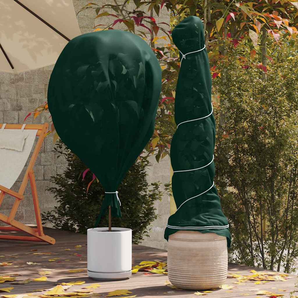 Accesorii gazon grădina - Fleece de Protecție pentru Plante împotriva Înghețului Verde