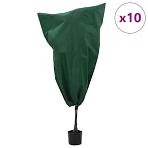 Ochranné fleecové deky na rostliny proti mrazu 10 pcs Zelená - obrázek 4