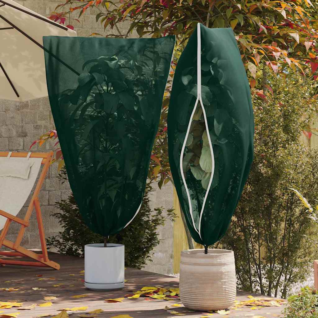  Accesorii pentru grădinărit - Huse din fleece pentru protecția plantelor împotriva înghețului 5 pcs