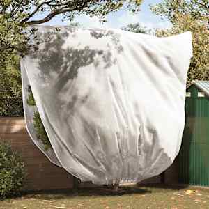 Pokrovni flis za zaščito rastlin pred zmrzaljo 3 pcs Bela