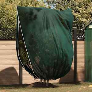 Pokrovni flis za zaščito rastlin pred zmrzaljo Zelena 2,4 x 2 m