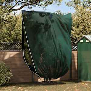 Pokrovni flis za zaščito rastlin pred zmrzaljo 3 pcs Zelena