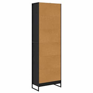 Knihovna 60 x 30 x 189,5 cm kompozitní dřevo Černý dub - obrázek 7