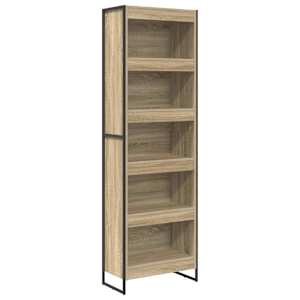 vidaXL Raamaturiiul 60 x 30 x 189,5 cm Tehispuit Sonoma
