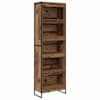 vidaXL Raamaturiiul 60 x 30 x 189,5 cm Tehispuit Vana puit