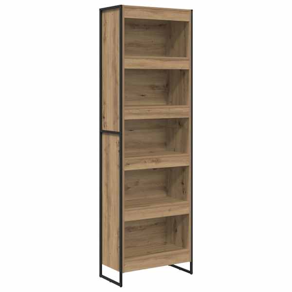 vidaXL Raamaturiiul 60 x 30 x 189,5 cm Tehispuit Artisani tamme
